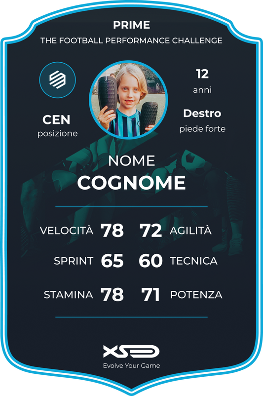 Player Card Soccerment x Sportmade