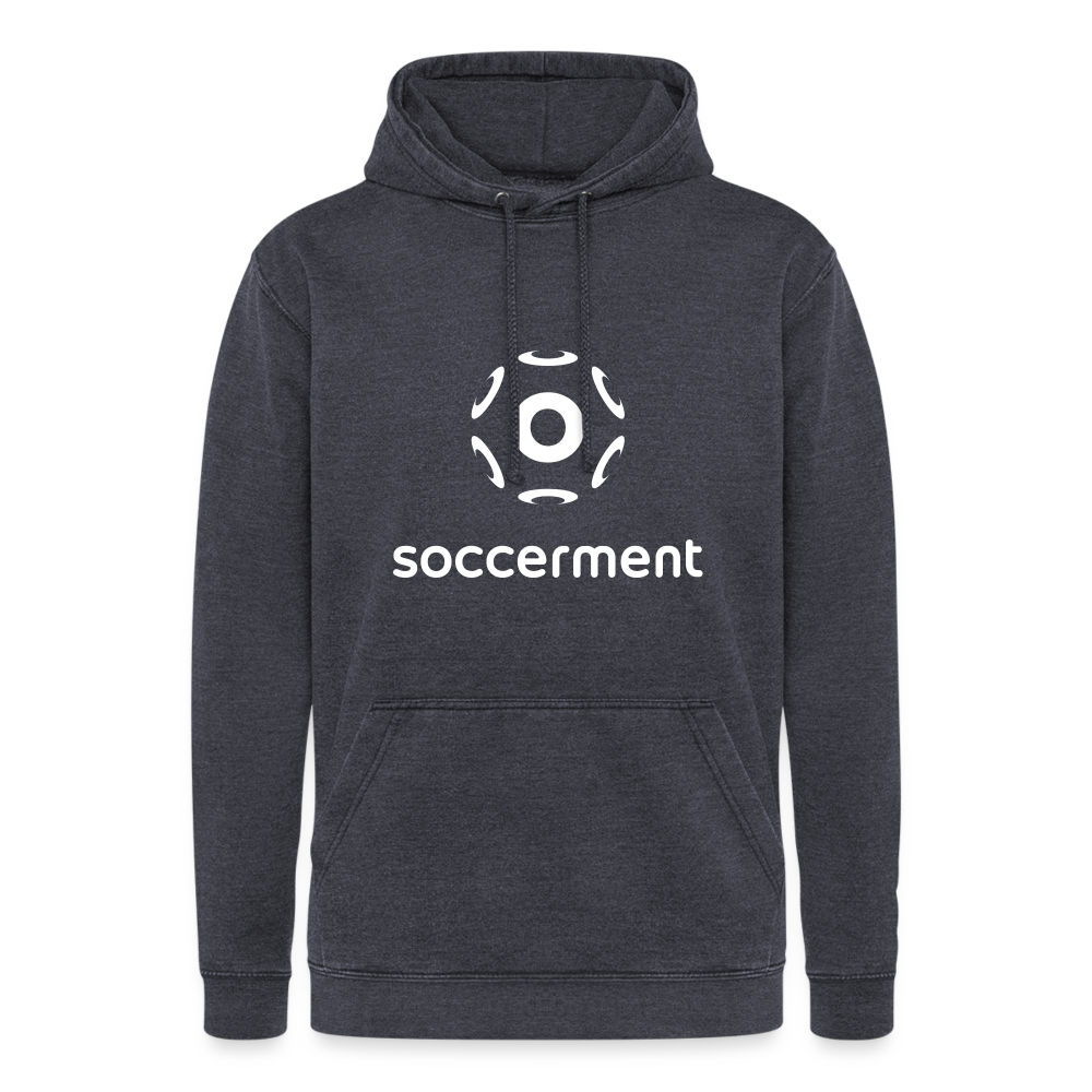 Soccerment Vintage Hoodie - washed navy