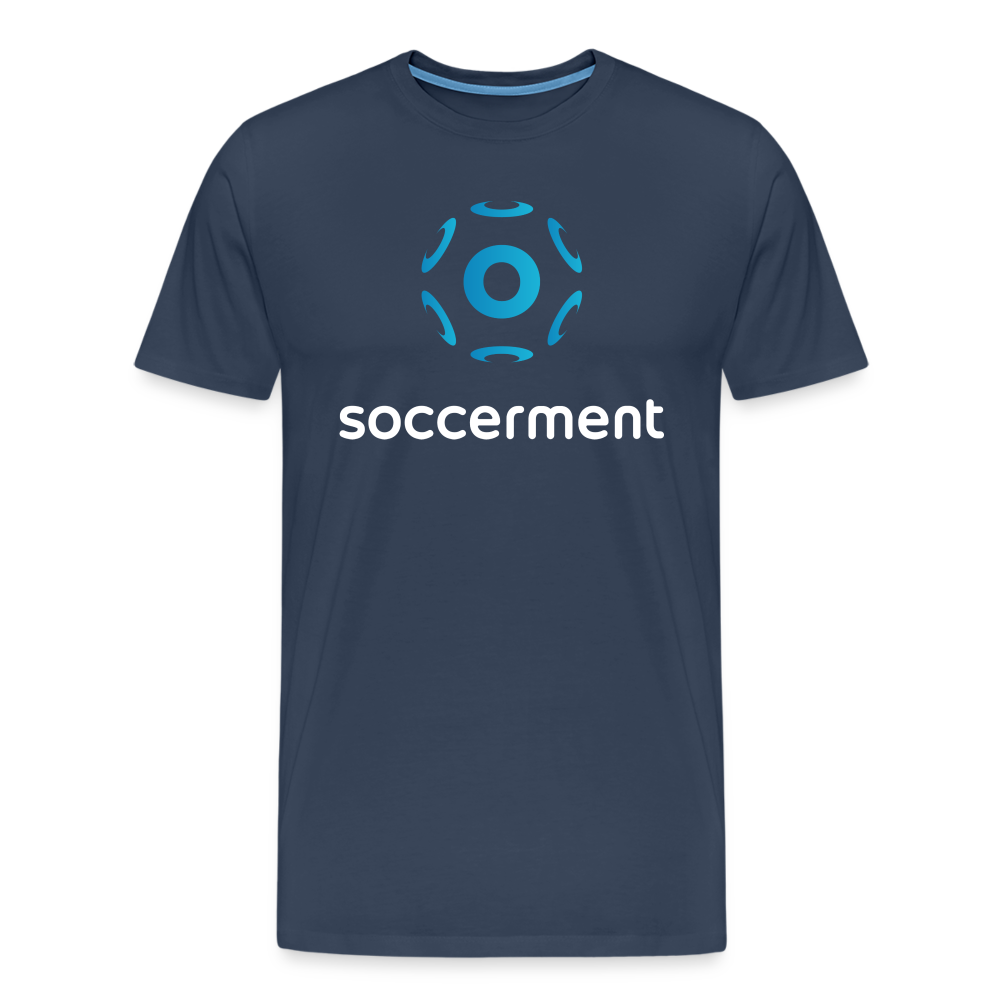 Soccerment Premium T-Shirt - navy