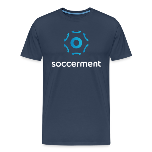 Soccerment Premium T-Shirt - navy