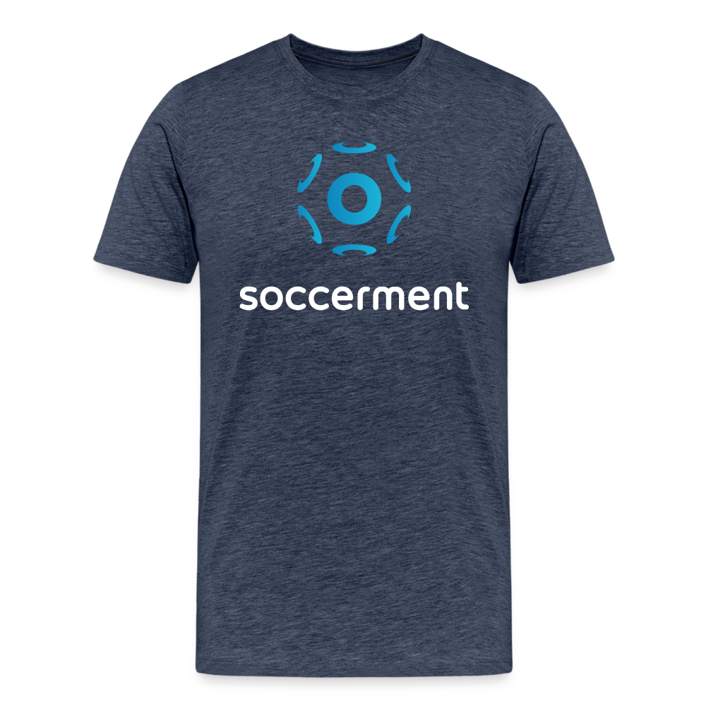 Soccerment Premium T-Shirt - heather blue